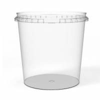 Plastb&aelig;ger Handy-Safe 1170 ml &Oslash;132xH128 mm PP Klar