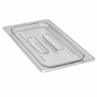 L&aring;g til kantine med H&aring;ndtag Cambro 1/3GN 32.5x17.6cm Polycarbonat Klar