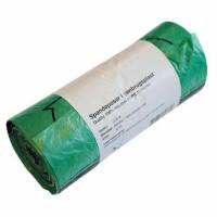 Spandepose Catersource 50ltr B600xL850mm 15my MDPE med Fals Gr&oslash;n 100\% genbrug