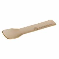 Isspade L95mm H&aring;rdt Papir Kraftig Glat Overflade Natur