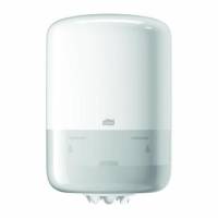 Dispenser H&aring;ndkl&aelig;derulle Tork M2 Midi Plast Hvid