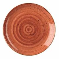 Tallerken Coupe Stonecast &Oslash;26 cm Porcel&aelig;n Orange