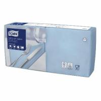 Serviet Tork 33x33cm 3-lag Lysebl&aring;