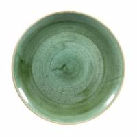 Tallerken Coupe Stonecast &Oslash;26 cm Porcel&aelig;n Salturt Gr&oslash;n