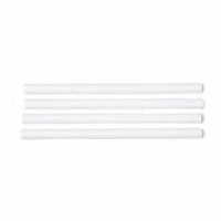 Suger&oslash;r &Oslash;13x220 mm uden kn&aelig;k Bionedbrydelig Papir Hvid