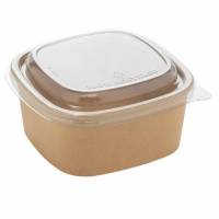 L&aring;g til firkantet bowle 124683 og 124684 RPET Klar