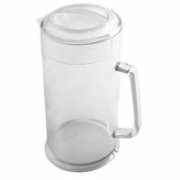 Serveringskande med l&aring;g Cambro 1,9 liter &Oslash;17 x H 24,8 cm polycarbonat Klar