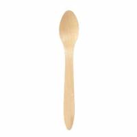 Spiseske 190mm Dinner lux voksbehandlet Bionedbrydelig Tr&aelig;