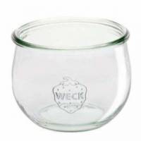 Patentglas Weck Tulip 580 ml &Oslash;10.8x8.4 cm uden L&aring;g Glas