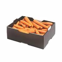 Papkasse 377x284x151mm frugt og gr&oslash;ntkasse Sort