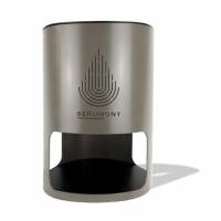 Dispenser H&aring;nddesinfektion Serumony med Lader Gr&aring; Ber&oslash;ringsfri til 2500ml