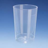 Plastb&aelig;ger 20 cl &Oslash;67 mm H98 mm flergangs PP semi transparent