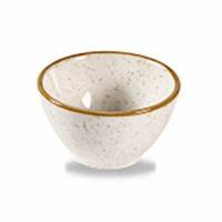Sk&aring;l Dip Stonecast 6 cl &Oslash;7 cm. Porcel&aelig;n Vanilje