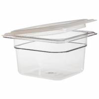 L&aring;g til Kantine med pakning 1/6GN Polypropylen Klar