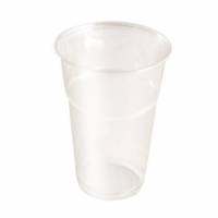 Plastglas 30 cl &Oslash;85xH115 mm bioplast PLA Klar