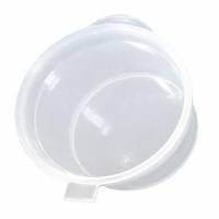 Dressingb&aelig;ger Catersource 30ml &Oslash;50x25mm rund h&aelig;ngslet l&aring;g 1 oz transparent PP