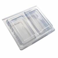 Sm&oslash;rrebr&oslash;dsbakke 2-rum L160xB140xH50mm RPET Klar