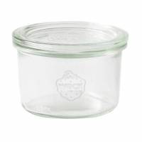 Patentglas Weck 200ml &Oslash;8.8x5.6cm uden L&aring;g Glas