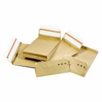 E-handelspose L430xB320/75xH2mm kraft papir med tape