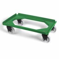 Tralle Mini Moove Standard L60xB40 cm 4 hjul ABS PP gr&oslash;n