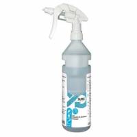 Flaske Tom Skum 750ml med Hoved/Label Gr&aring;/Hvid t SURE Interior & Surface Cleaner