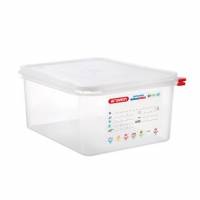 Beholder Araven luftt&aelig;t L32.5xB26.5xH15cm 1/2GN 10ltr polypropylen l&aring;g klar