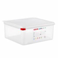 Beholder Araven luftt&aelig;t L35.4xB32.5xH15cm 2/3GN 14ltr polypropylen l&aring;g klar