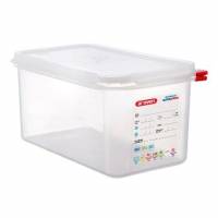 Beholder Araven luftt&aelig;t L32.5xB17.6xH15cm 1/3GN 6ltr polypropylen l&aring;g klar