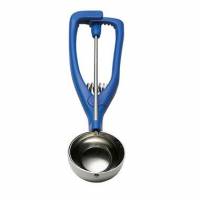 Isske St&ouml;ckel bl&aring; 1/5 liter &Oslash;9cm Rustfri st&aring;l og plast med saksegreb