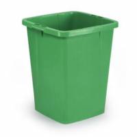 Plastbeholder 90 ltr f&oslash;devaregodkendt plast gr&oslash;n