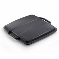 L&aring;g til 90L beholder 38.5x39.5cm plast sort