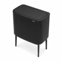 Affaldsspand Brabantia Bo Touch Hi 3x11 ltr Sort