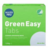 Maskinopvask Tabs Kiilto Pro Green Easy Tabs 100 stk Svanem&aelig;rket Hurtigopl&oslash;selig