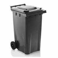 Affaldscontainer 60 ltr 2-hjulet Gr&aring;