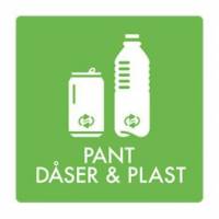 Piktogram PANT D&Aring;SER & PLAST 12x12 cm