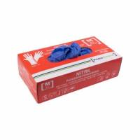 Handske Engangs Prime Source str M uden Pudder Acceleratorfri Bl&aring; AQL 1.5