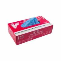 Handske Engangs Prime Source PLUS str S Nitril uden Pudder Bl&aring; AQL 1.5