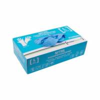 Handske Engangs Prime Source STANDARD str L Nitril uden Pudder Bl&aring; AQL 1.5