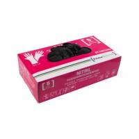 Handske Engangs Prime Source STANDARD str S Nitril uden Pudder Sort AQL 1.5