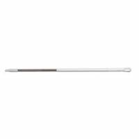 Skaft &Oslash;31x1300 mm Ergonomisk Aluminium Hvid