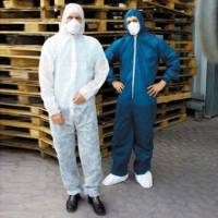 St&oslash;vdragt str 2XL med Lynl&aring;s/H&aelig;tte/Taljeelastik PP Hvid