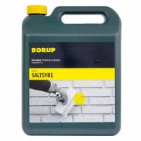 Saltsyre Borup 30\% 5ltr til afsyring/kalkfjerning/pH-justering