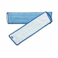 Moppe Velcro Mikro Vision Mop 40cm Microfiber Svanem&aelig;rket Bl&aring; T&oslash;r/V&aring;d