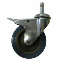 Hjul 50x50x40mm med Bremse til serveringsvogn