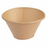 Bowle Stagione rund 600ml &Oslash;15x7,44cm Pap/PP brun