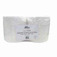 Toiletpapir Pristine Jumbo Maxi 1-lag &Oslash;27cm L600mxB9.1cm Nyfiber Hvid