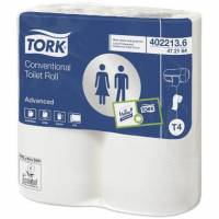 Toiletpapir Tork Advanced T4 47,5m 2-lag hvid