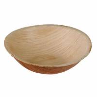Sk&aring;l dipsk&aring;l rund 60ml &Oslash;95x25mm palmeblad natur