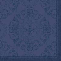 Serviet Duni Airlaid Dunilin 40x40cm Opulent m&oslash;rkebl&aring;