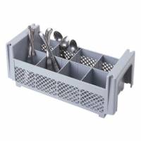 Bestikkasse Cambro 8 rum L18.42xB45.16xH19.69cm PP Gr&aring;